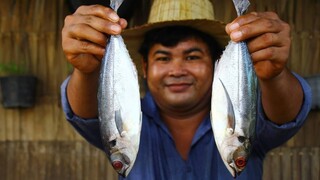 Tasty BBQ Sushi fish | Fried Sushi Fish Eating Delicious