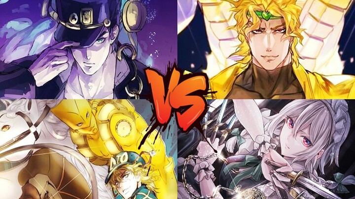 MUGEN: The Strongest Jotaro World Diego VS The Strongest DIO Izayoi Sakuya