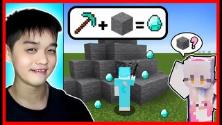 PRANK MOMON DENGAN MAP BABY MODE di MINECRAFT !! Feat @sapipurba