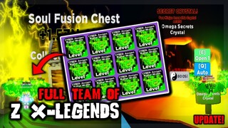 i got a full team of ZX-Legends pet I new island I new pets - Roblox Ninja Legend Update!