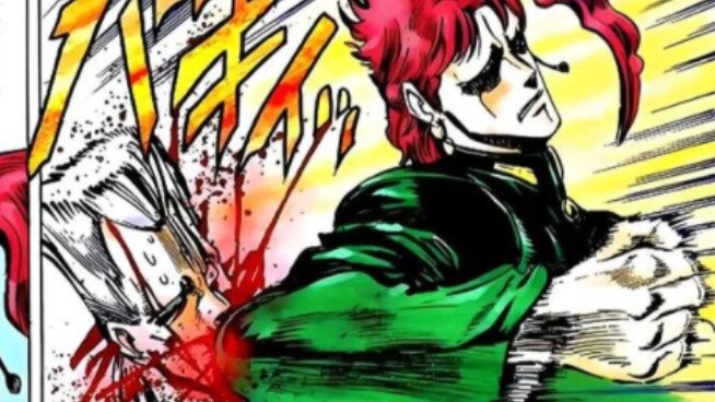 "Kakyoin has a skill that he can only use once in his lifetime"