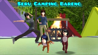 Baby Loli Vlog | Liburan Seru Camping Bareng Keluarga | Drama Sakura School Simulator