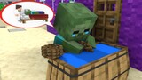 Monster School : Good Baby Zombie Boy - Minecraft Animation