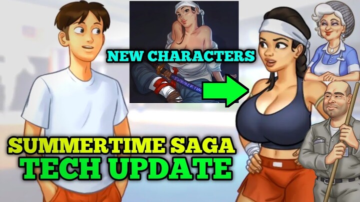 NEW CHARACTERS & WIDE SCREENS LOCATIONS | SUMMERTIME SAGA TECH UPDATE | LEAKED PHOTO