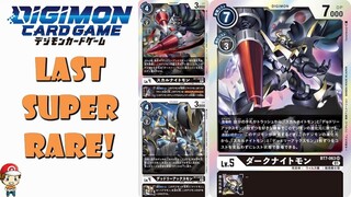 The Final Super Rare from Next Adventure! 1st Ever DarkKnightmon! (Digimon TCG News - BT7)