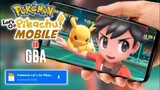 Pokemon Let's Go Pikachu Gba In English | Mobile😱