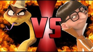 Mr Snake vs Vector | Despicable Me vs The Bad Guys