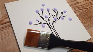 KING ART   N  #652    TREE      EASY PAINTING