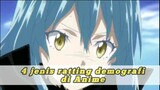 4 jenis ratting demografi di Anime