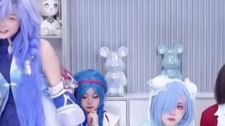 Small eye special effects Qiye live