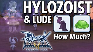 HYLOZOIST & LUDE GRINDING AREA, HOW MUCH ZENY? - RAGNAROK MOBILE SEA