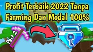 Profit Terbaik 2022 Tanpa Farming dan Modal 100% | Mudah Dan Instan | Growtopia Indonesia