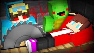 WHAT if NICO & MIKEY cut JJ in Minecraft - challenge Maizen Cash