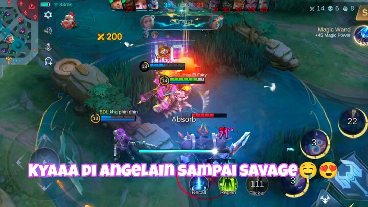 Mabar sama angela dark system 😌