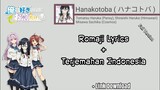 Ending OreSuki "Hanakotoba" [ ハナコトバ ]  Full Song ( Romaji Lyrics + Terjemahan Indo )