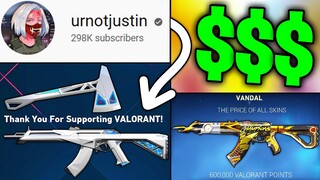 Meet the Player who spent $10,000 on VALORANT SKINS