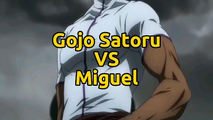 Gojo Satoru VS Miguel Jujutsu Kaisen 0