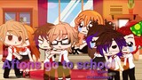 Aftons go to a school for a day||Gacha Club||Ft. Some Gachatubers||May change the thumbnail later