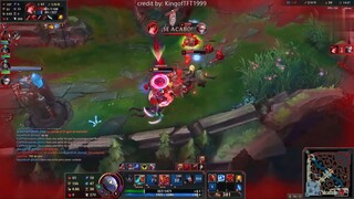 Aurelion sol tạo Q khổng lồ bay lên choáng địch cực hay #game