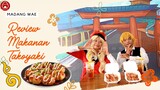 Review Makanan Takoyaki Bersama Cosplayer Meliodas dan Klee | Mukbang Takoyaki