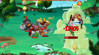 Angry Birds Epic 163 น้ำมูก vs กรน (พบข้อผิดพลาด)