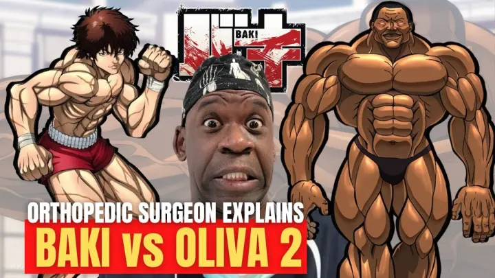 Orthopedic Surgeon Reacts To BAKI VS OLIVA (Prison Fight Scene Part 2)