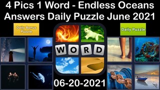 4 Pics 1 Word - Endless Oceans - 20 June 2021 - Answer Daily Puzzle + Daily Bonus Puzzle