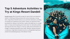 Top 5 Adventure Activities to Try at Kings Resort Dandeli