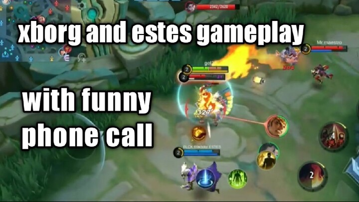 funny conversation gameplay - mobile legends