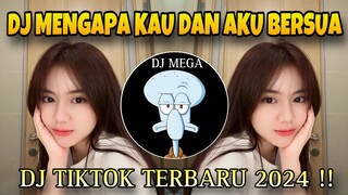 DJ MENGAPA KAU DAN AKU BERSUA || LUKA SEKERAT RASA || DJ TIKTOK TERBARU 2024 !!