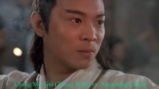 Kung Fu Cult Master 1993 : Chang Mo-Gei (Zhang Wuji) vs. Xuanming Elders