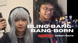 BLING-BANG-BANG-BORN - @creepynuts_official acoustic cover by anonnechan & RAGE @livelyf.band