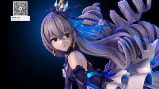 "เป็ดมอเตอร์ไซค์?" รูปปั้น "Honkai Impact3 Motorcycle Bronya" ของ Loulan Studio 1/6 "คุณจะเลือกมอเตอ