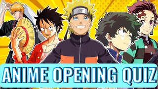 Anime Opening Quiz #2 // Guess The Anime Opening Quiz // Anime Quiz