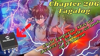 Chapter 206 One punch man Tagalog (spoilers webcomic) Child Emperor May nadiscover na kakaiba