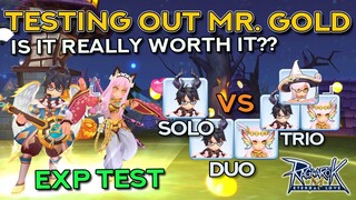 MR. GOLD IS RICH EXP TESTING | Ragnarok Mobile Eternal Love