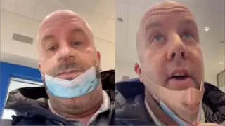 Man Pranks People With Realistic Face Mask