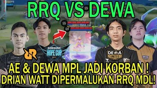 DRIAN WATT DIPERMALUKAN RRQ MDL! RRQ VS DEWA HOPE CUP MLBB