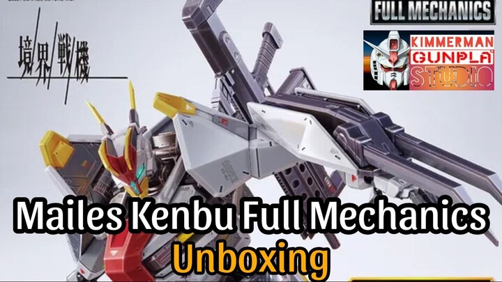 MAILES KENBU Bandai Full Mechanics 1/48 - AMAIM Warrior at the Borderline Model Kit UNBOXING [002]