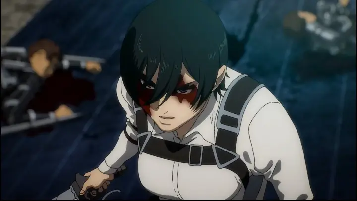 Blood Rain!! | Mikasa Ackerman vs Yeagerists  Full Fight | Attack on Titan Final Season Episode 27