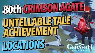 80th Crimson Agate Location!! Feed the 3 Foxes to get "The Untellable Tale Achievement"