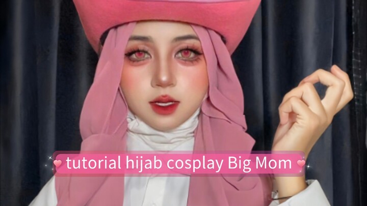 Tutorial hijab cosplay Big mom done✅