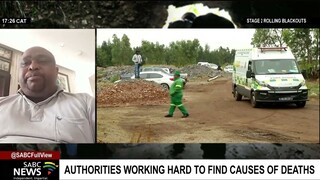 Parliament weighs on shocking discovery of 21 bodies at Krugersdorp mine: Sahlulele Luzipo