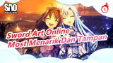 Sword Art Online| Momen Pertempuran Paling Menarik Dan Tampan Di SAO_A