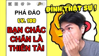 VƯỢT QUA CỘT MỐC 100 CÂU HỎI SIÊU HACK NÃO !!! (game dành cho học sinh giỏi) | Brain Out #3  ✔