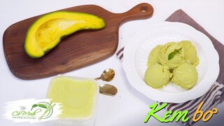 Công thức làm Kem Bơ tan chảy, mềm mịn thanh mát tại nhà - Avocado Ice Cream | Bếp Cô Minh Tập 243