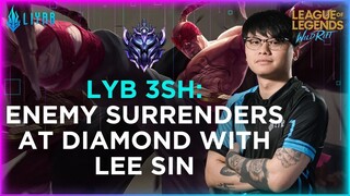 Wild Rift: How to Make the Enemy Surrender in Diamond | Lee Sin | 3SH | Liyab Esports