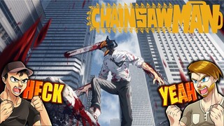 FIRST TIME WATCH CHAINSAW MAN TRAILER (REACTION)
