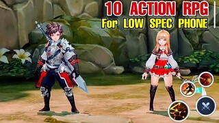 10 Best Graphic ACTION RPG Games for LOW END PHONE can be play Offline & Online on Android & iOS