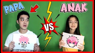 SPECIAL VIDEO !! LOMBA MENGGAMBAR PAPA VS ANAK !! Feat @sapipurba Roblox